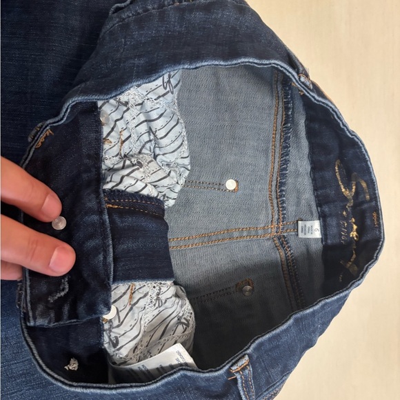 Seven7 Jeans Women’s Size 6 | Dark Wash Skinny Mid-Rise Stretch Denim - Picture 5 of 8